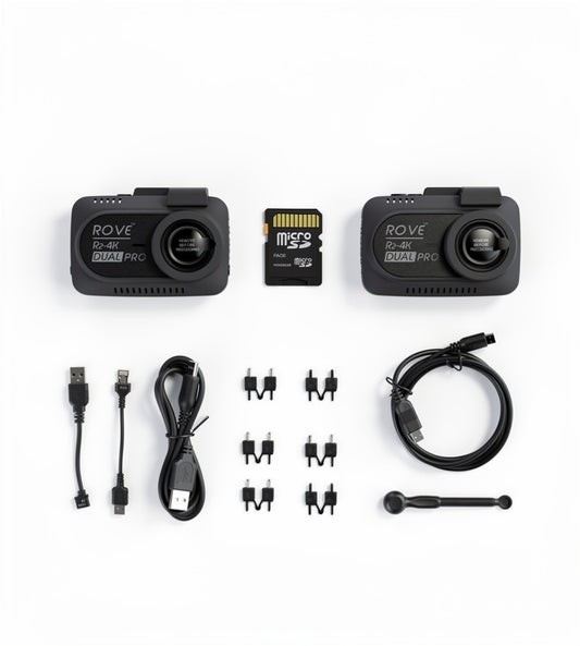 ROVE R2-4K + SD Card + Hardwire Kit